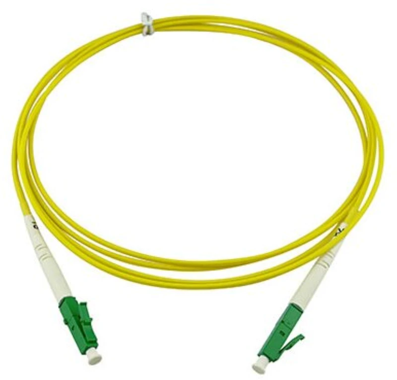 BlueOptics Simplex LWL Patchkabel LC- APC Singlemode 2 m Yellow